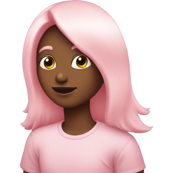 Soft pink hear emoji