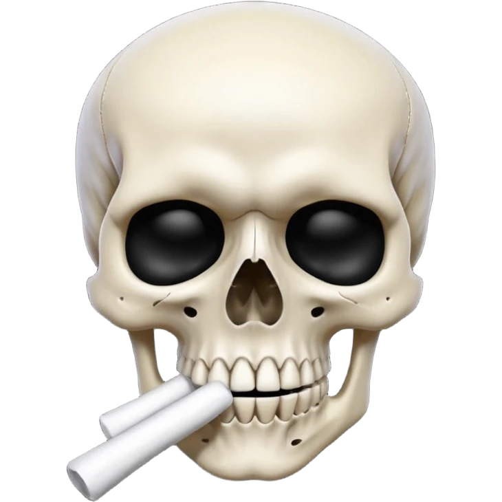 💀🤫 emoji