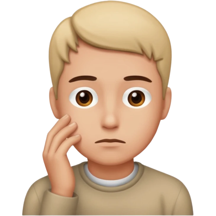 I live by myself emoji
