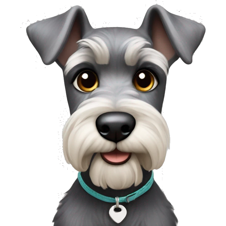 Mini schnauzer ￼ emoji