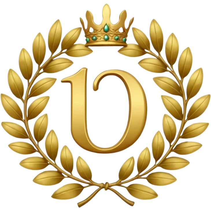 The number that took 23rd place was decorated with an imperial laurel wreath emoji