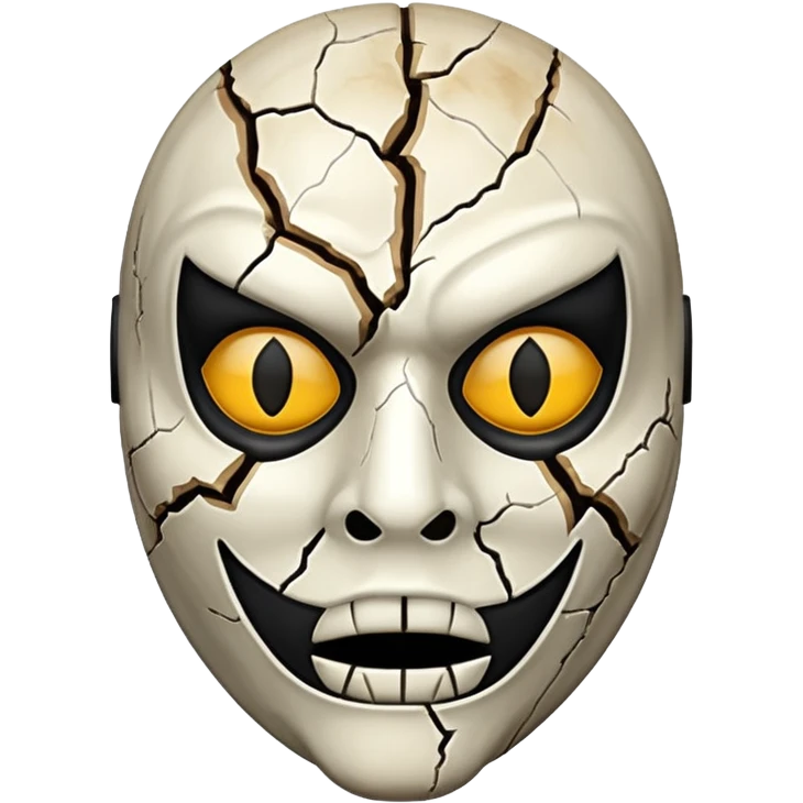 a scary emoji