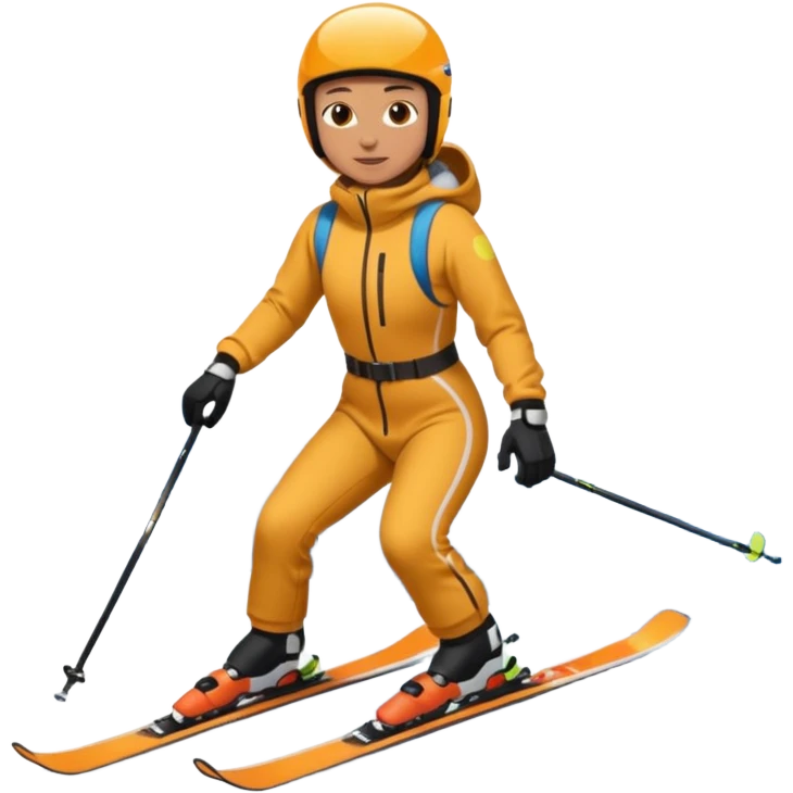 skiing emoji