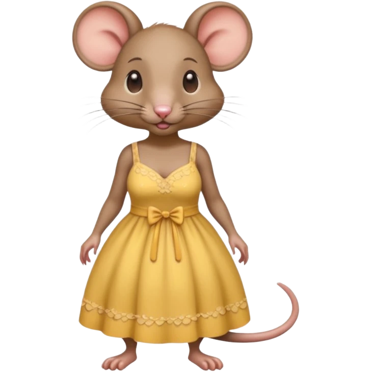 Rat with boobs emoji