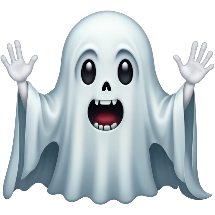 Scary ghost  emoji