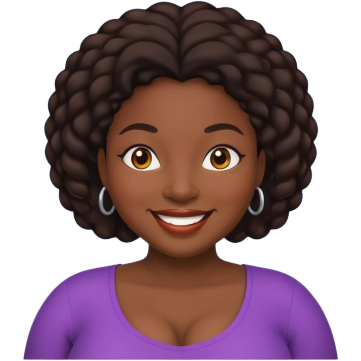 Black booty  emoji