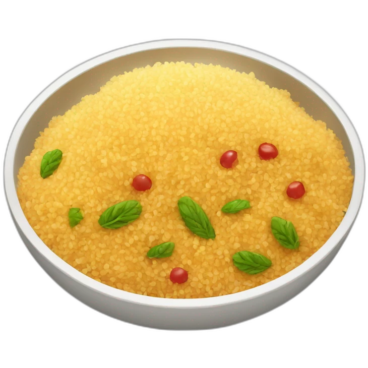 Meal of couscous emoji