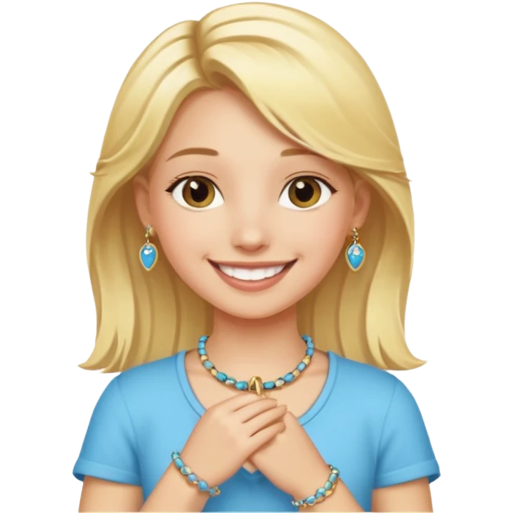 Charm Bracelet Girl emoji