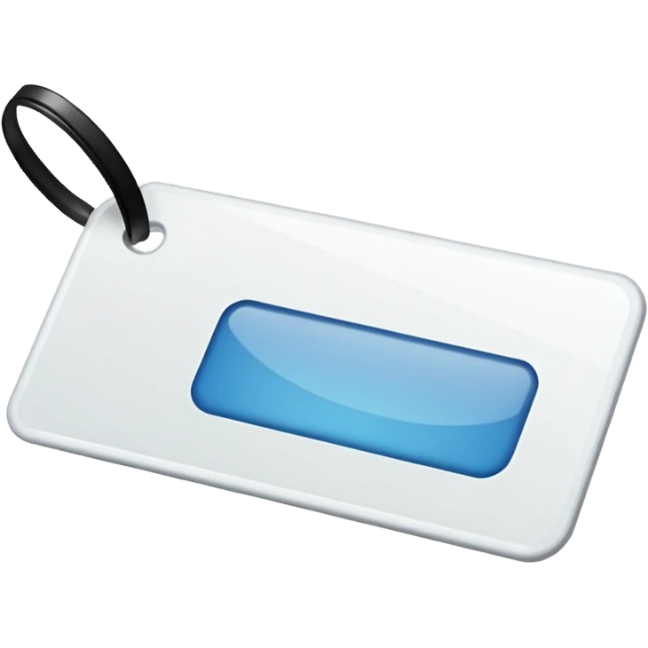 Name Tag emoji