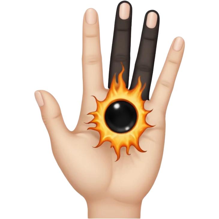 🕳️🖕 emoji