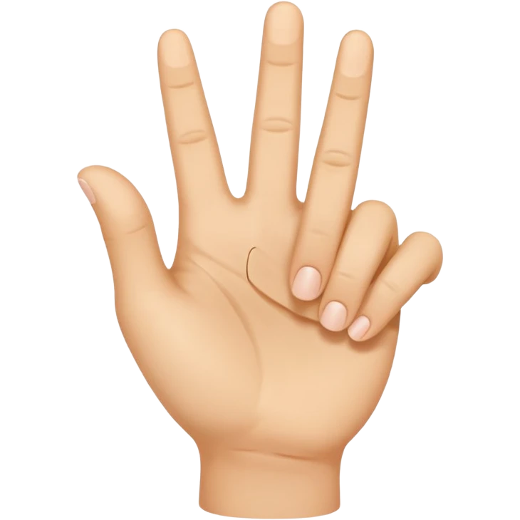 Flip off emoji