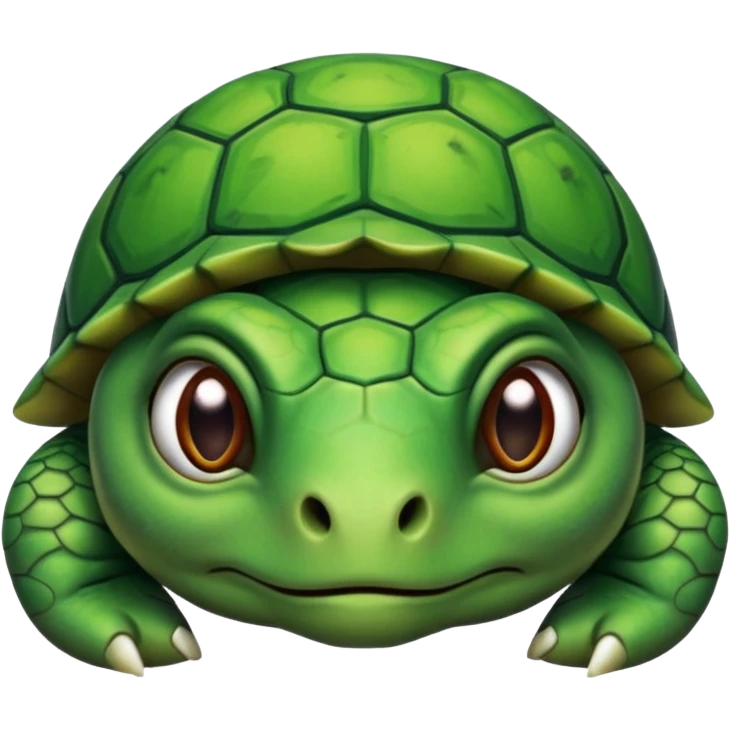 Sad turtle emoji