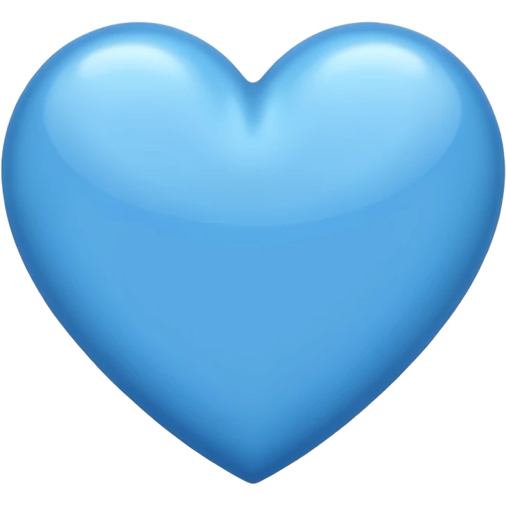 Quiero un corazón 💓 pero azul emoji