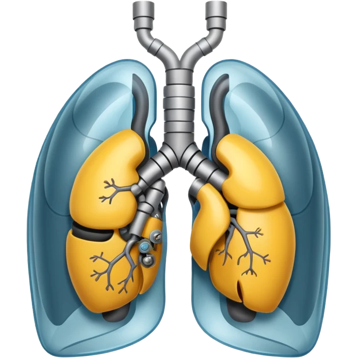 robotic lung emoji