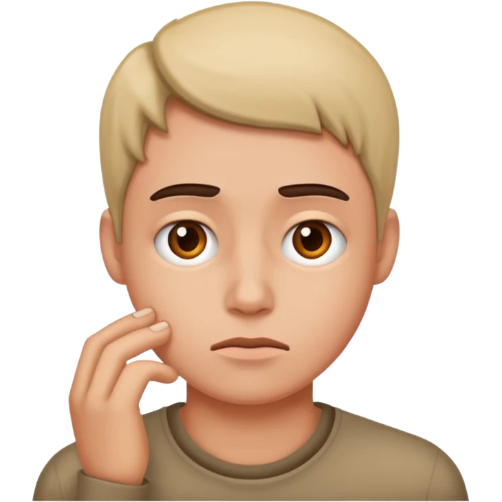 Ich fühle mich heute langweilig emoji