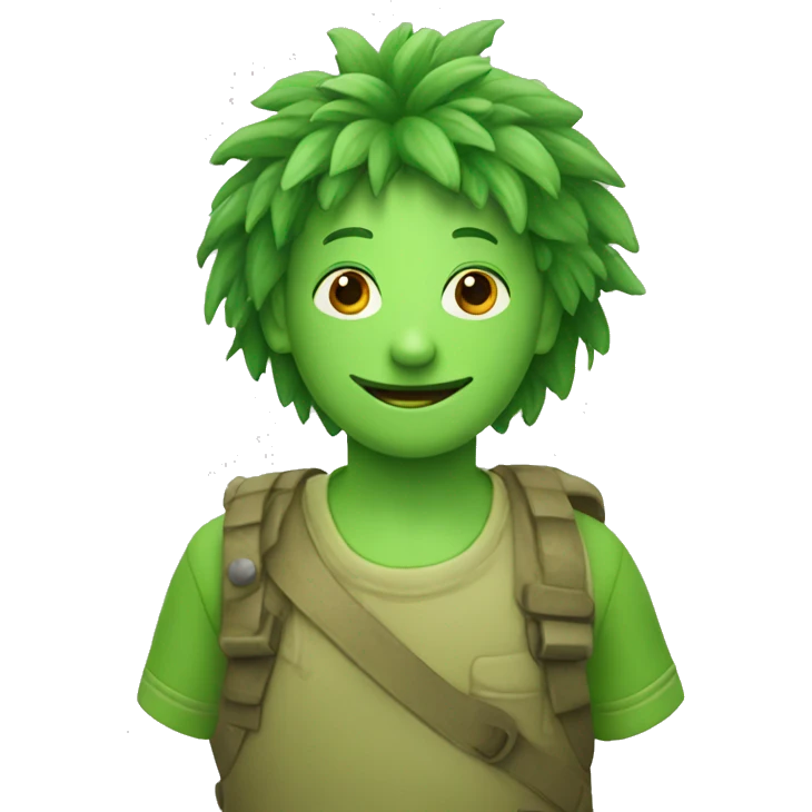green squasch emoji