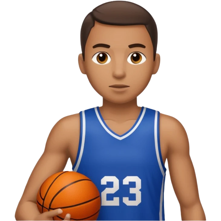 Basketball trainer emoji