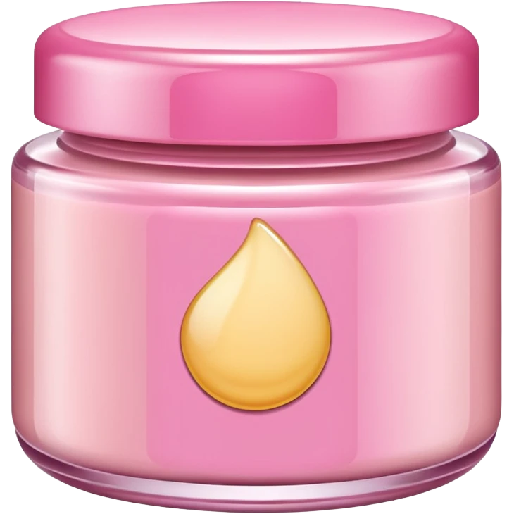 pink cream packaging emoji