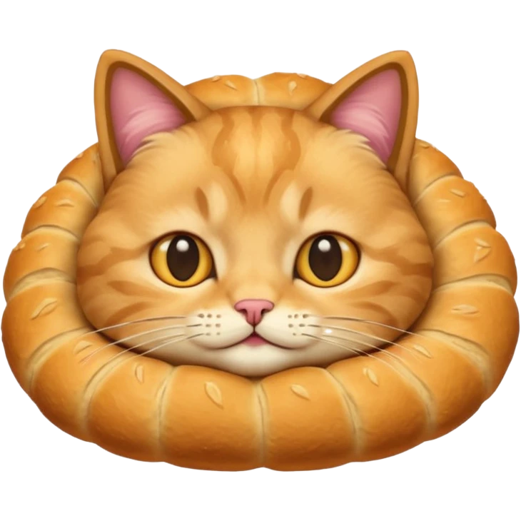 Cat bread emoji