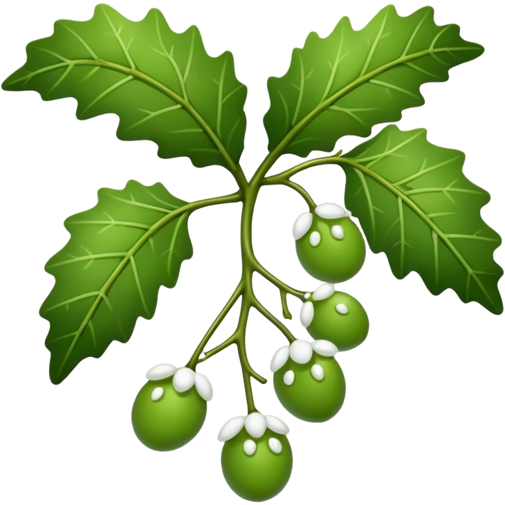 Mistletoe emoji