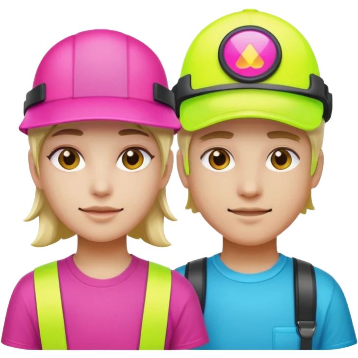 Neon Visor Gamers emoji