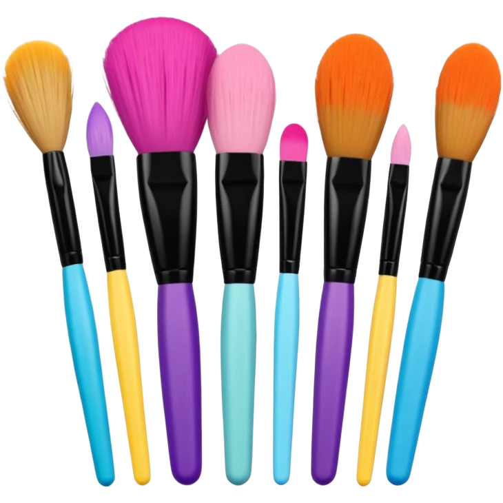 Makeup brushes emoji