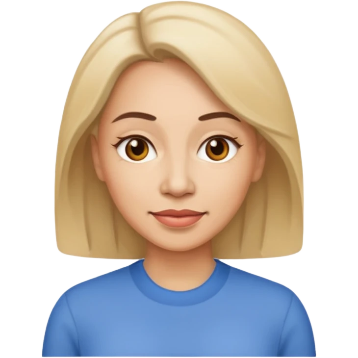 40대 여성 emoji