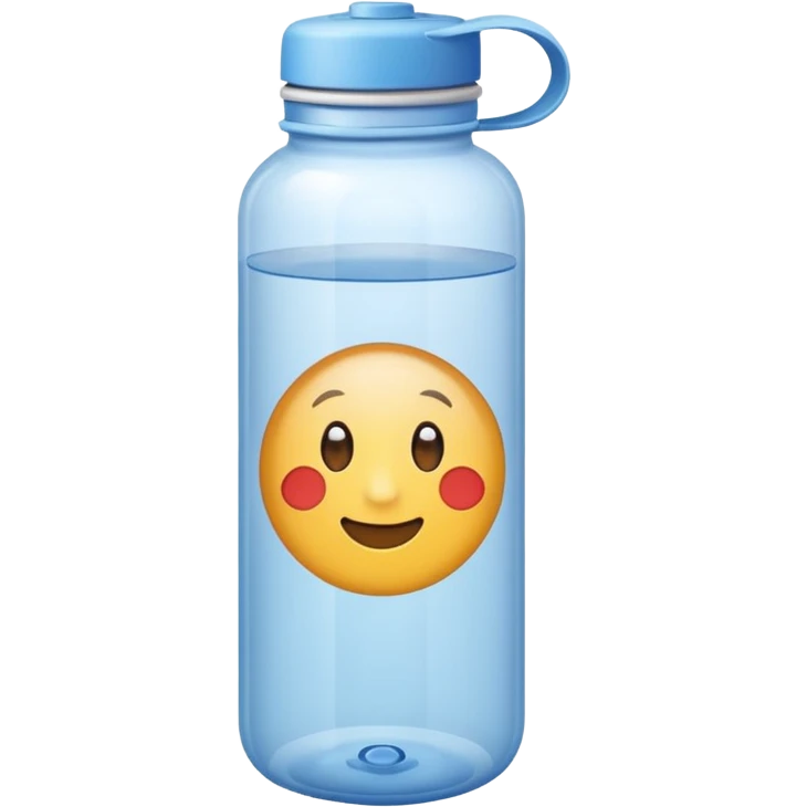 Water bottle  emoji