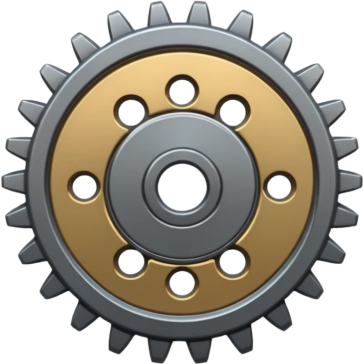 Gear emoji