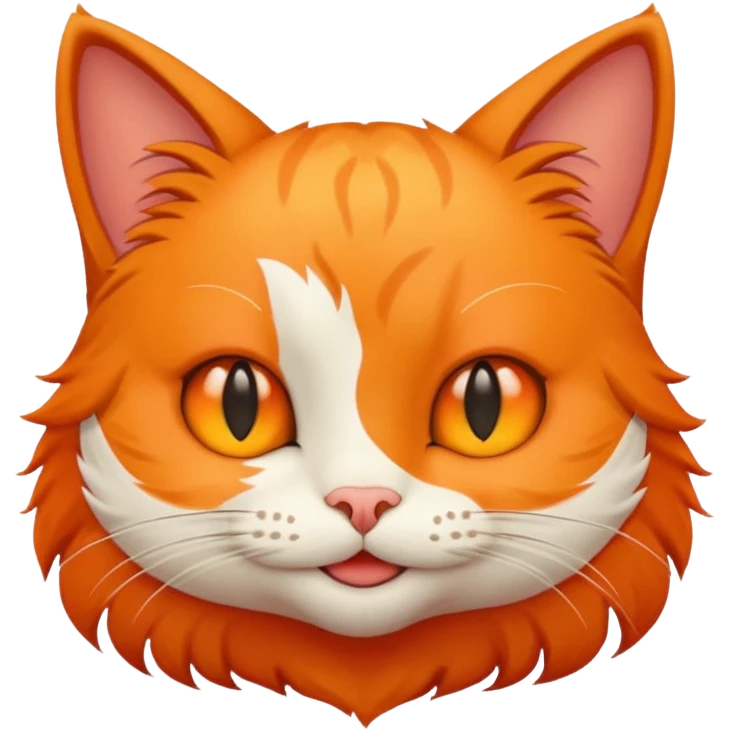 Cat smirking emoji