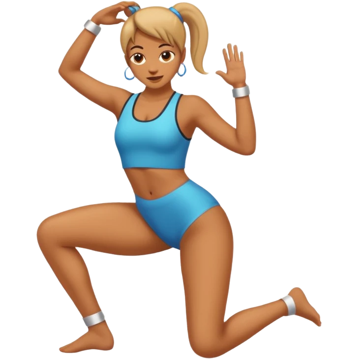 butt twerking emoji