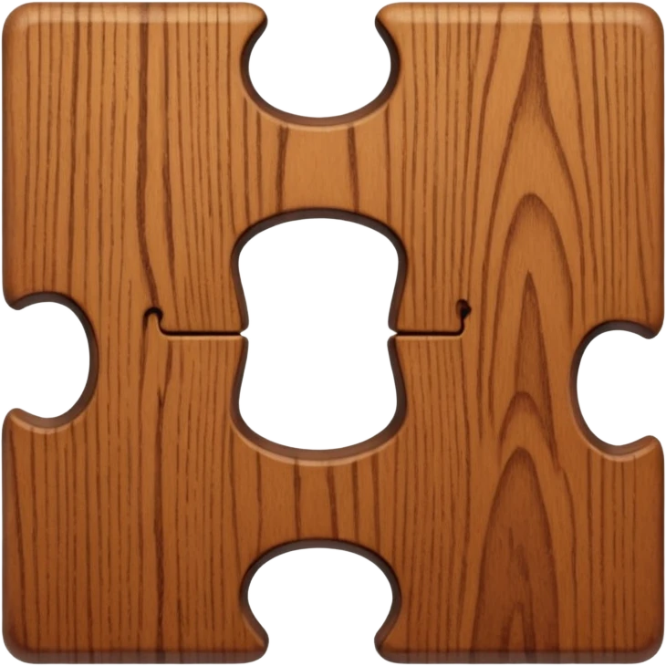 missing piece brown puzzle emoji