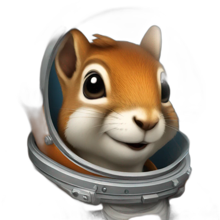 squirrel astronaut emoji