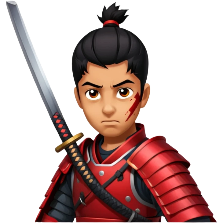 Battle-Ready Samurai emoji