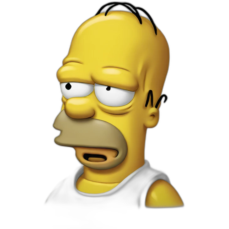 Homer simpson emoji