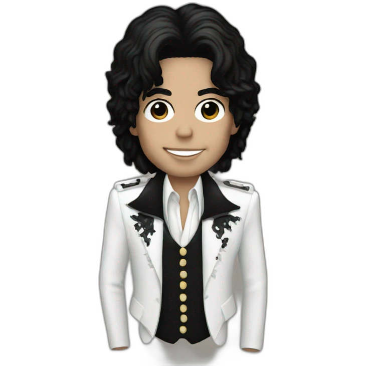 Michael jackson white emoji