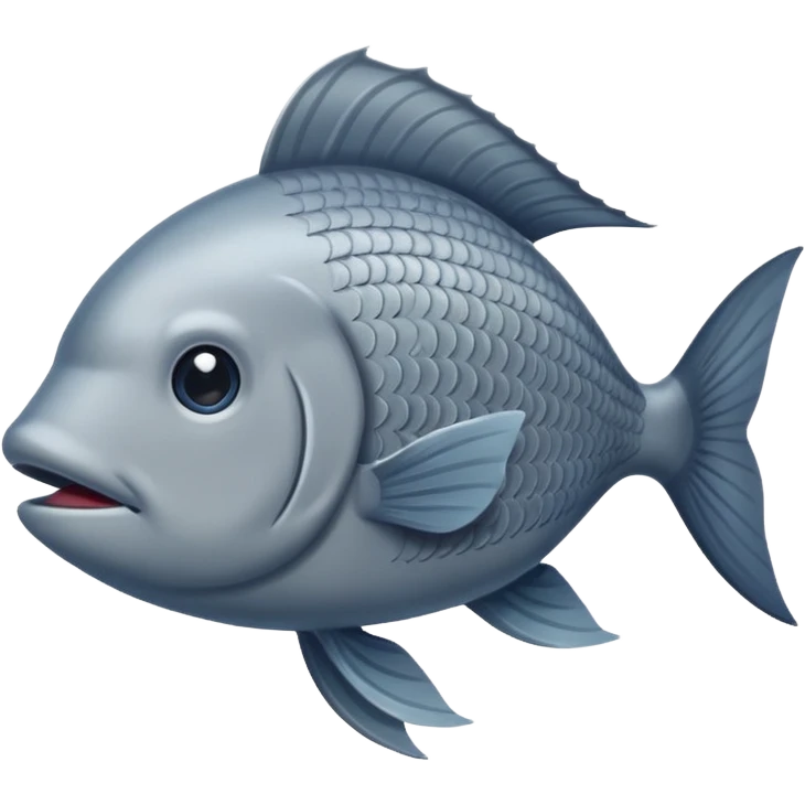 gray fish emoji