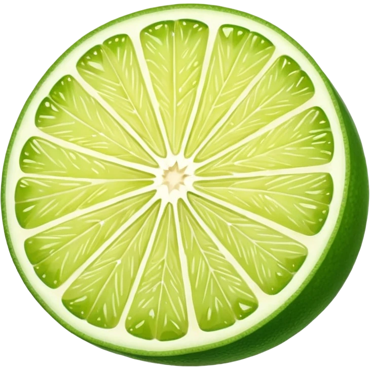 lime slice emoji