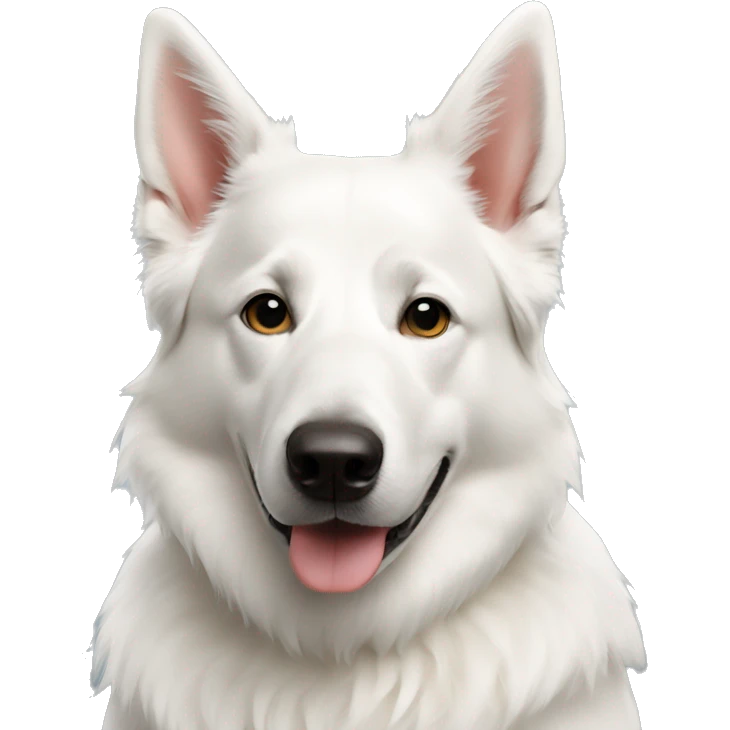 White Swiss Shepherd emoji