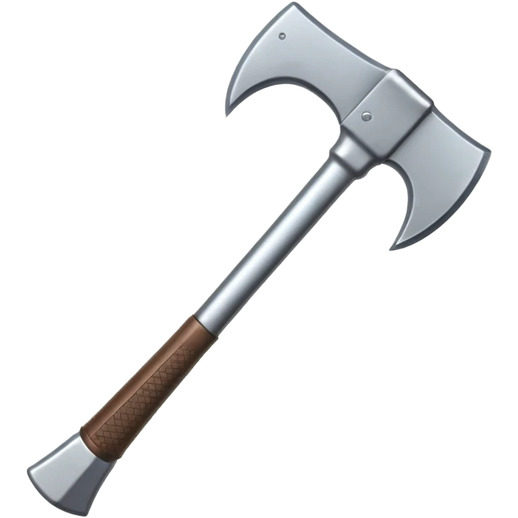 steel axe emoji