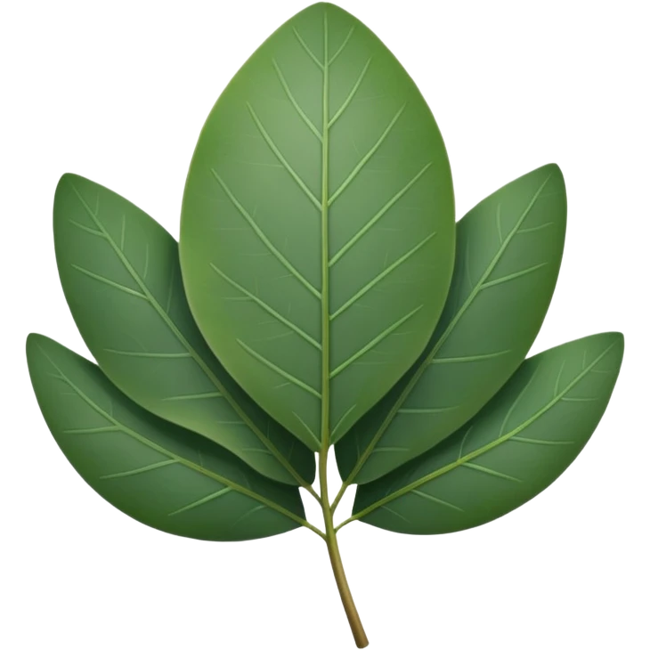 eucalyptus leaf emoji
