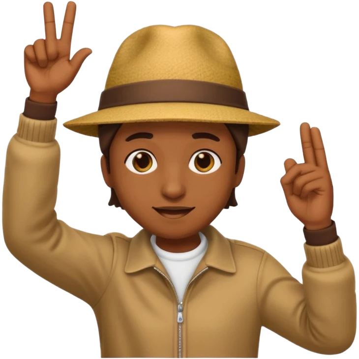 Dabing emoji emoji
