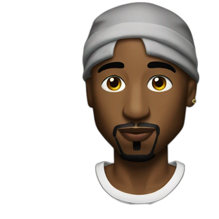 Tupac emoji
