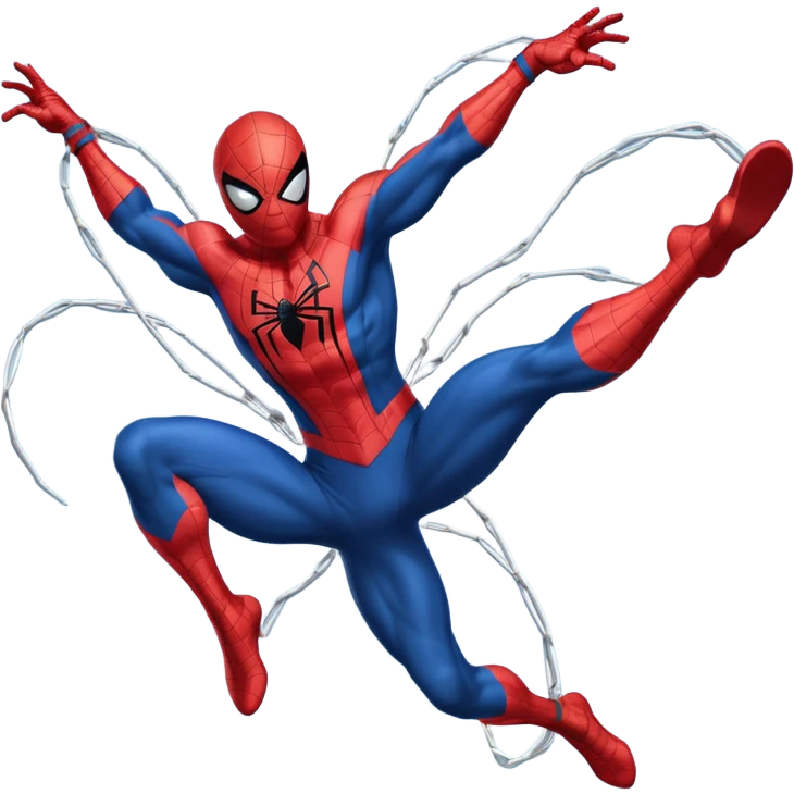 spiderman web slinging emoji