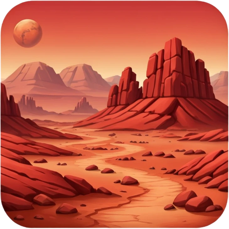 planeta mars emoji