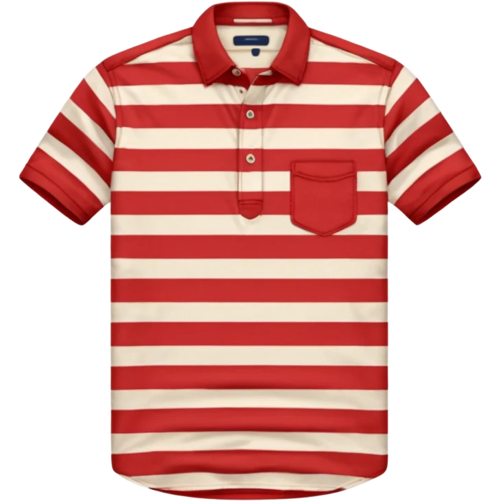 Men Shirt with red Striped  emoji