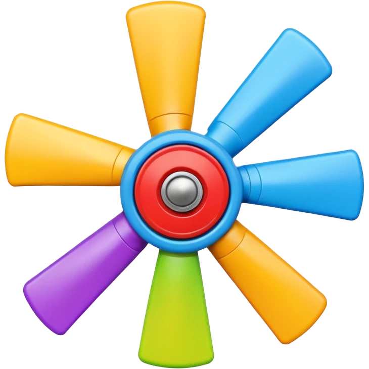 spinner toy emoji