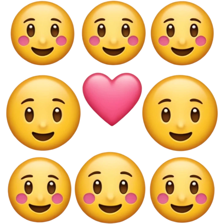 Розовые цветы emoji