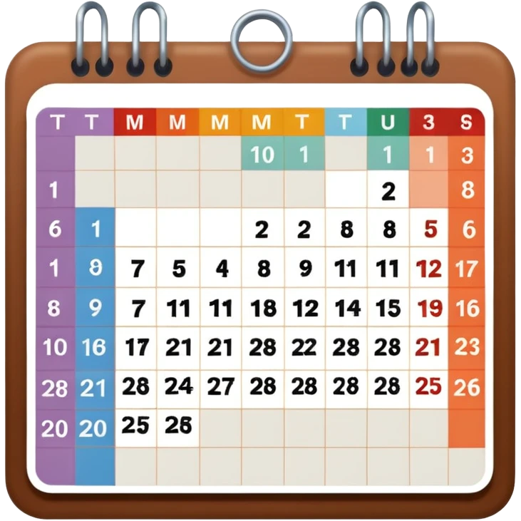 calender emoji