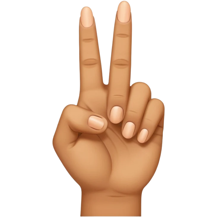 Middle finger emoji